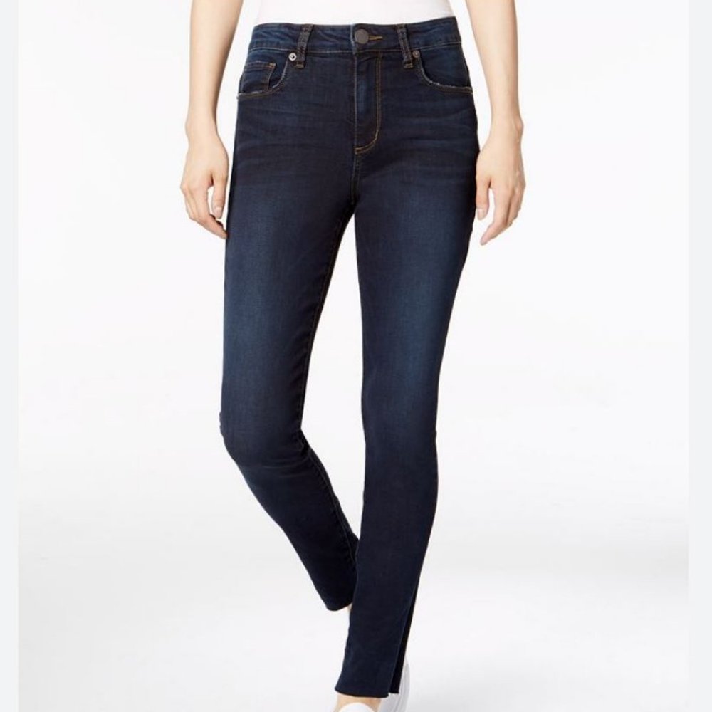 STS Blue Ellie High Rise Ankle Skinny Raw Hem Denim